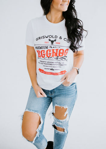 Christmas Vacation Eggnog Graphic Tee