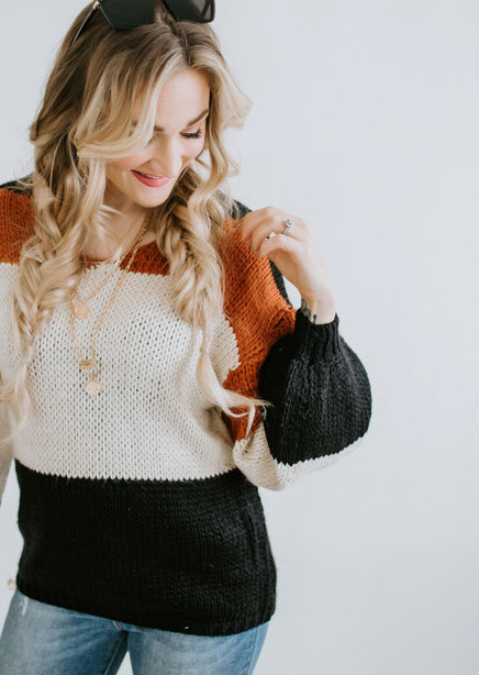 Cozy Comforts V-Neck Sweater FINAL SALE