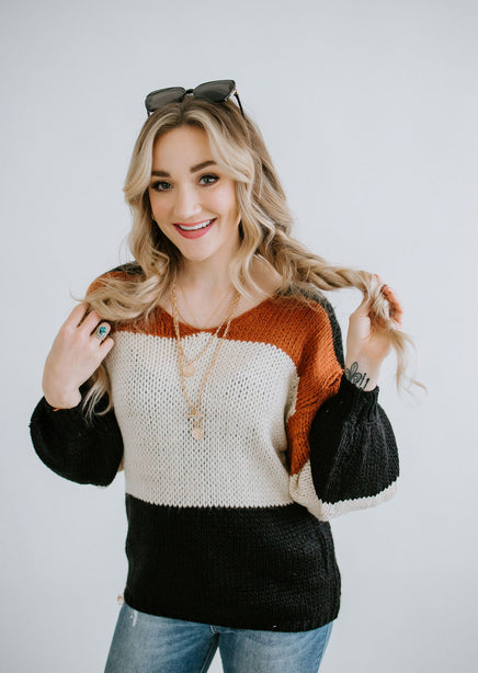 Cozy Comforts V-Neck Sweater FINAL SALE