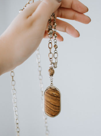 Raylen Natural Stone Necklace