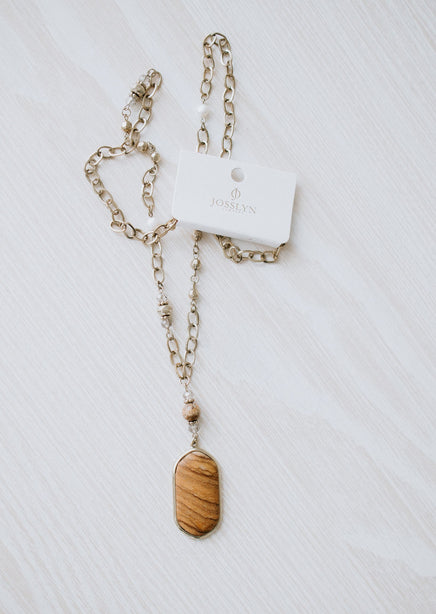 Raylen Natural Stone Necklace