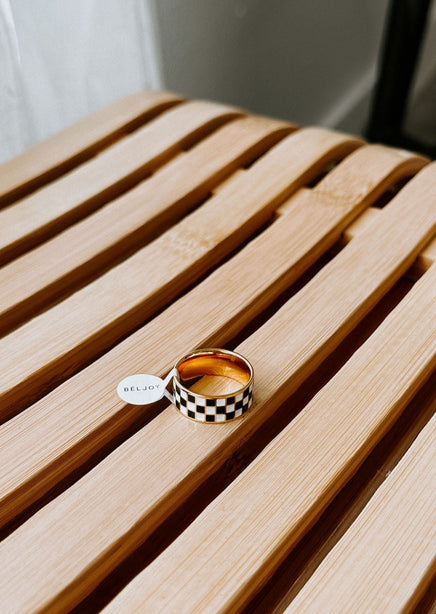 Rellery Checkerboard Rings