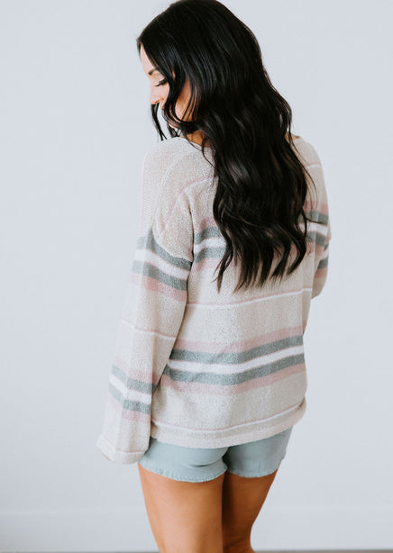 Nora Stripe Sweater