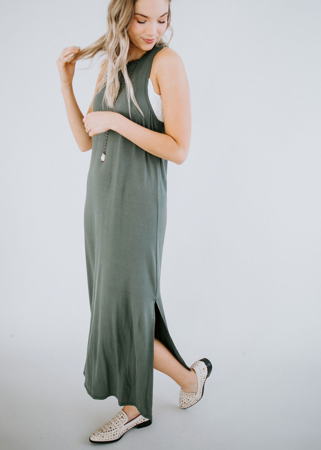 Vacay Vibes Jersey Maxi Dress - ONLINE ONLY