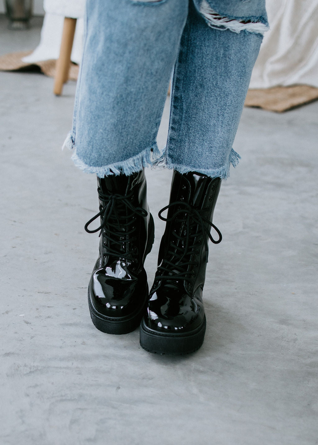 Lace up (combat) boot review - Lilly Style