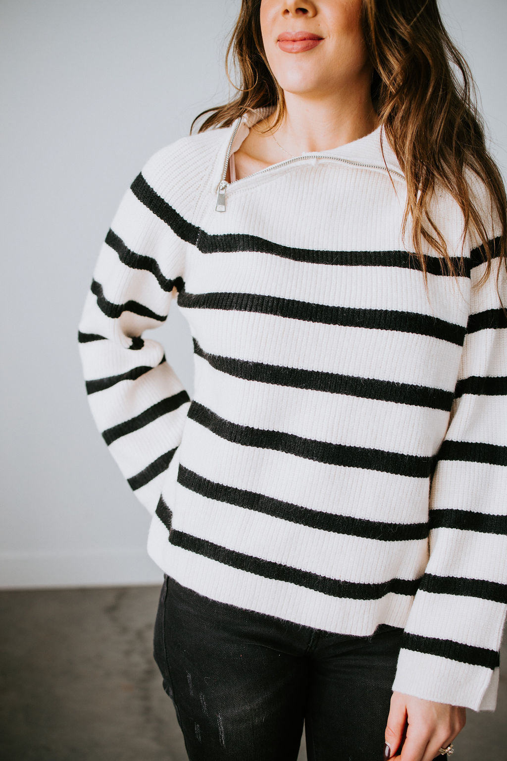 image of Posey Stripe Sweater