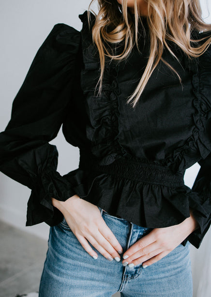 All Ruffled Up Blouse