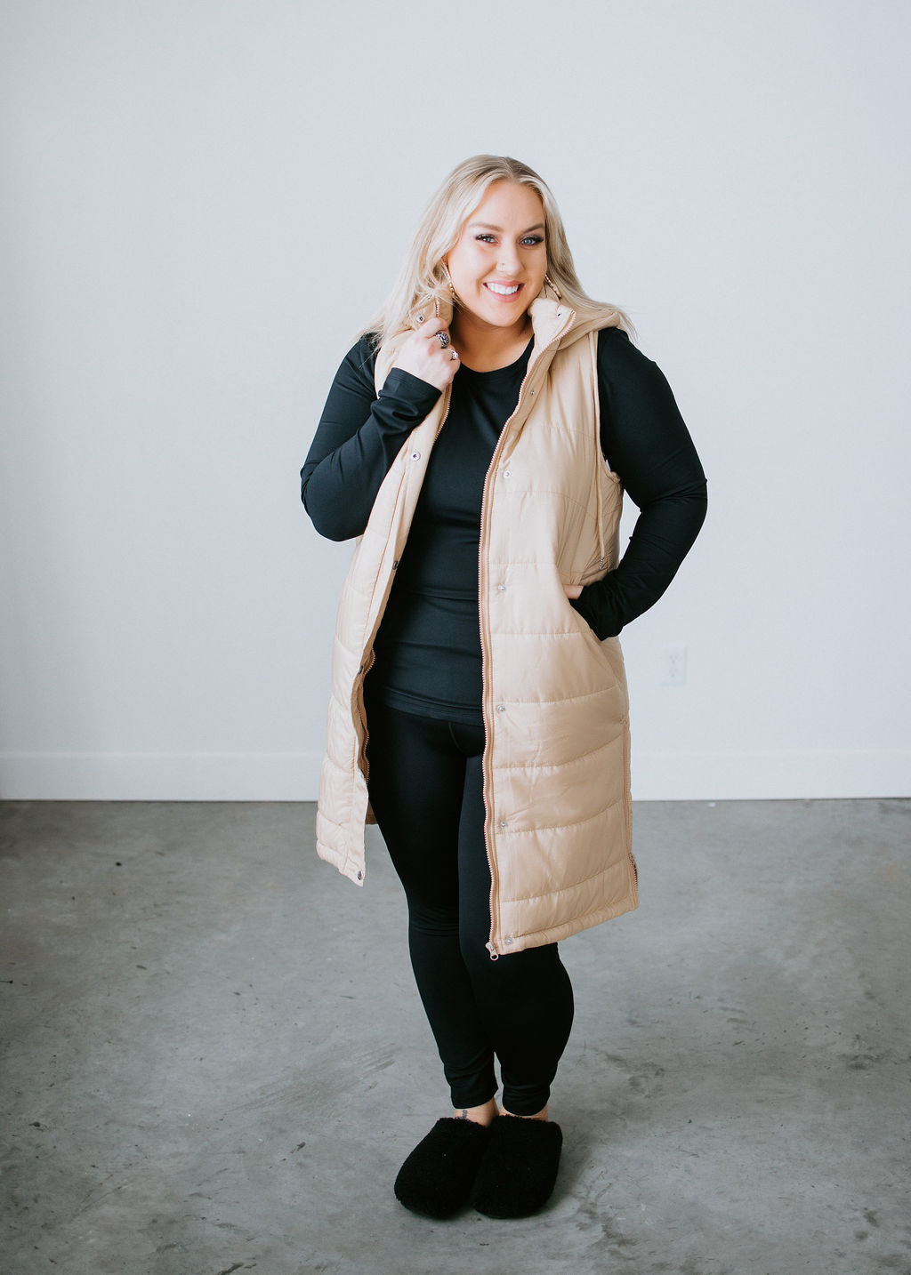 Reese Midi Puffer Vest – Lauriebelles