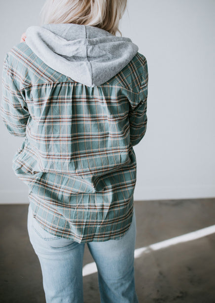 Darby Hooded Plaid