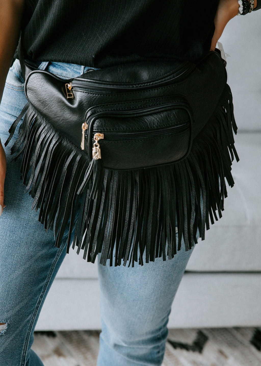 Fringe on sale fanny pack