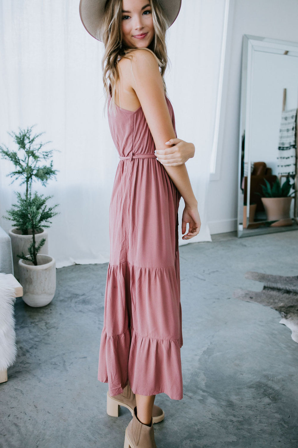 Nicole Tiered Maxi Dress