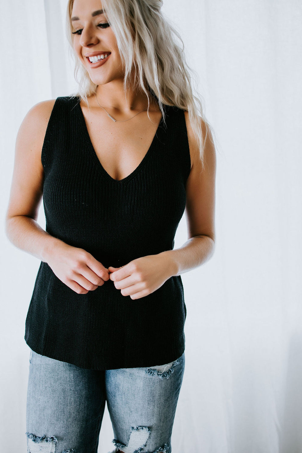 Evelyn Sweater Tank