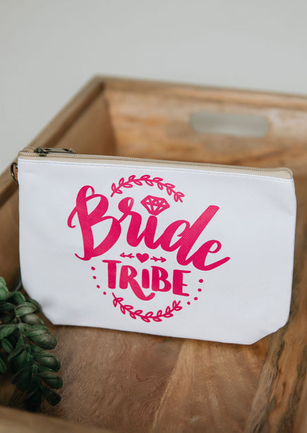 Bride Tribe Cosmetic Bag FINAL SALE