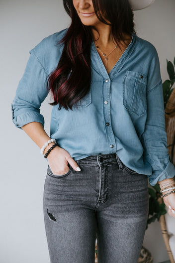 Blake Button Down Top FINAL SALE