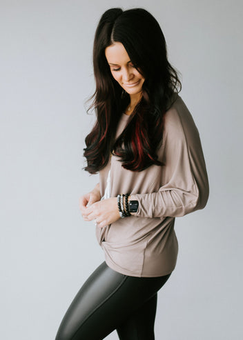 Trixie Twist Long Sleeve Top FINAL SALE