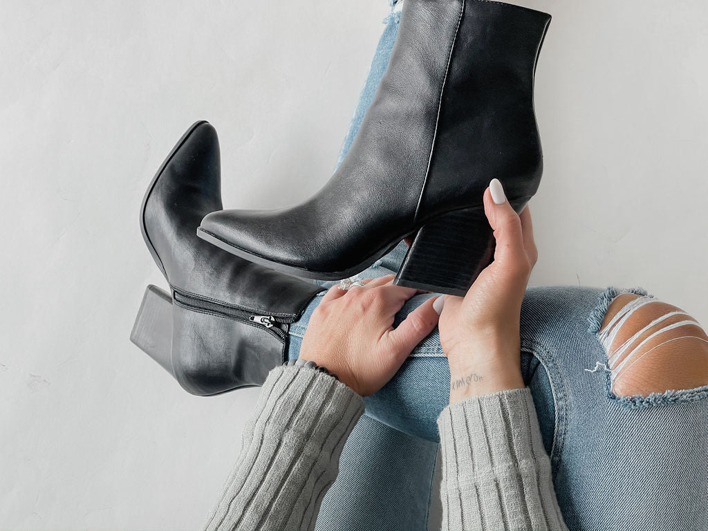 Sloan Pointed-Toe Bootie