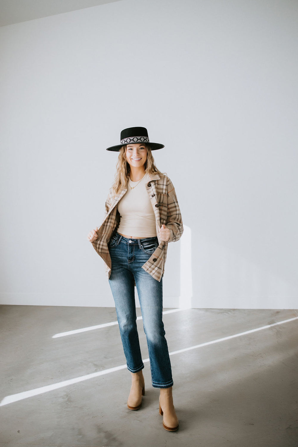 Oliver Plaid Shacket