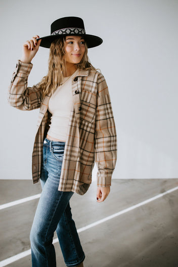 Oliver Plaid Shacket