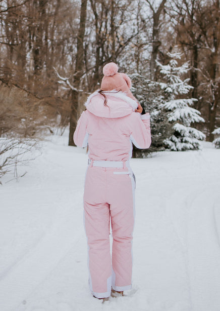 Powder Pink Snow Suit