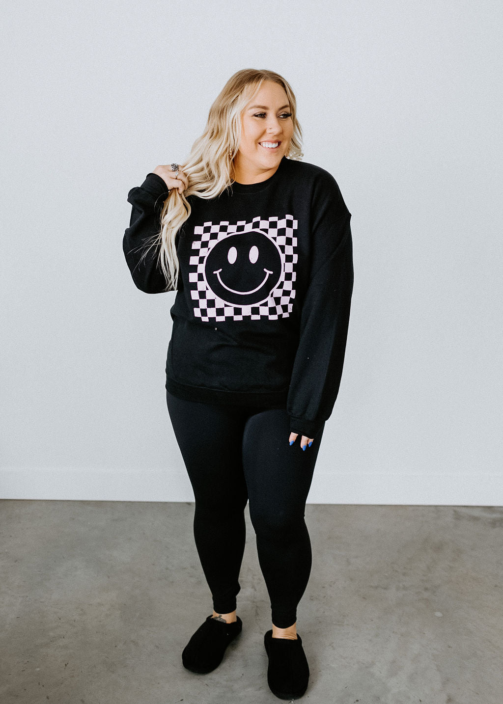 Curvy Big Smiles Pullover
