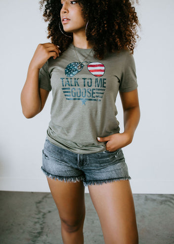 Talk To Me Goose Graphic Tee