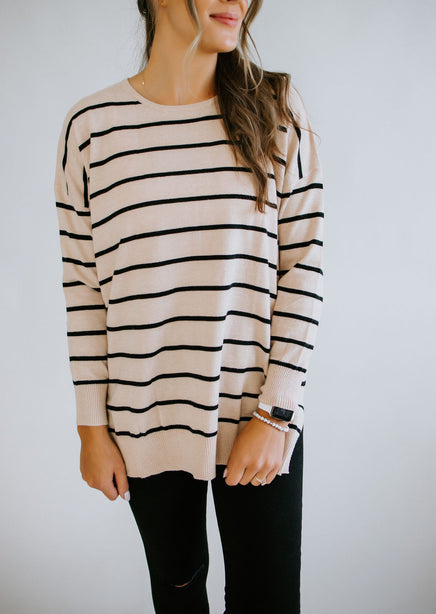 Deborah Striped Sweater