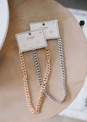 Iced Out Jewelry Set