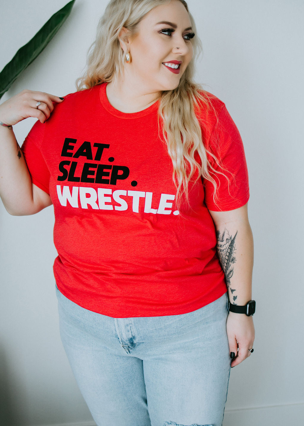 Eat Sleep Wrestle Graphic Tee