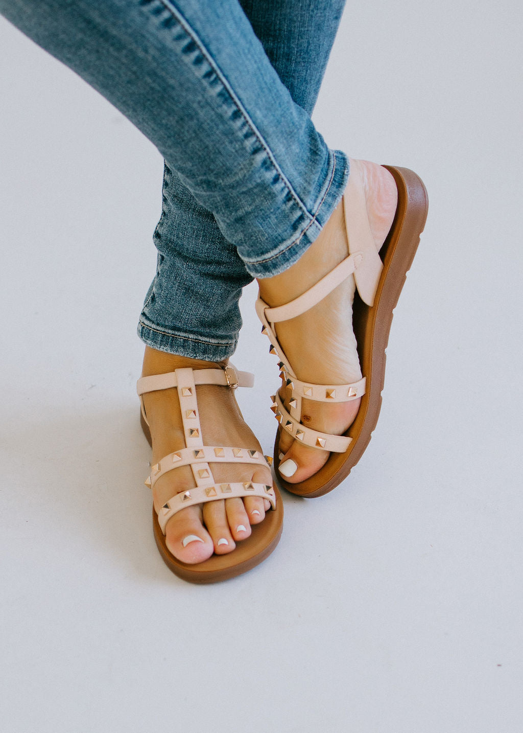 Melissa Studded Strap Sandal FINAL SALE