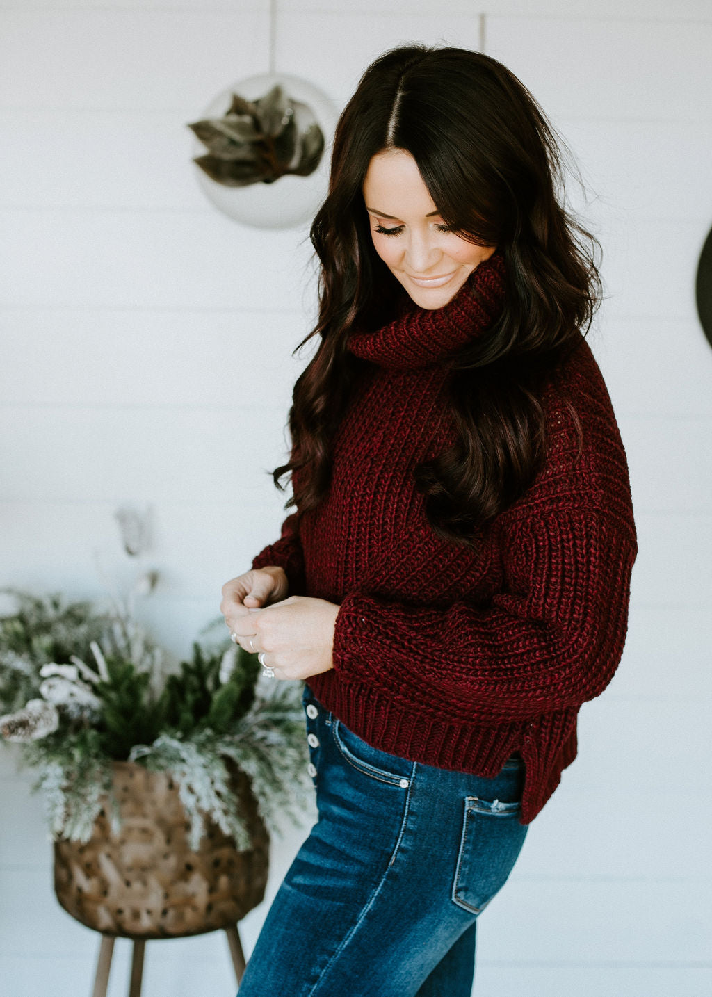 Cassidy Cowl Neck Sweater FINAL SALE