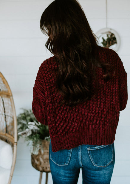 Cassidy Cowl Neck Sweater FINAL SALE