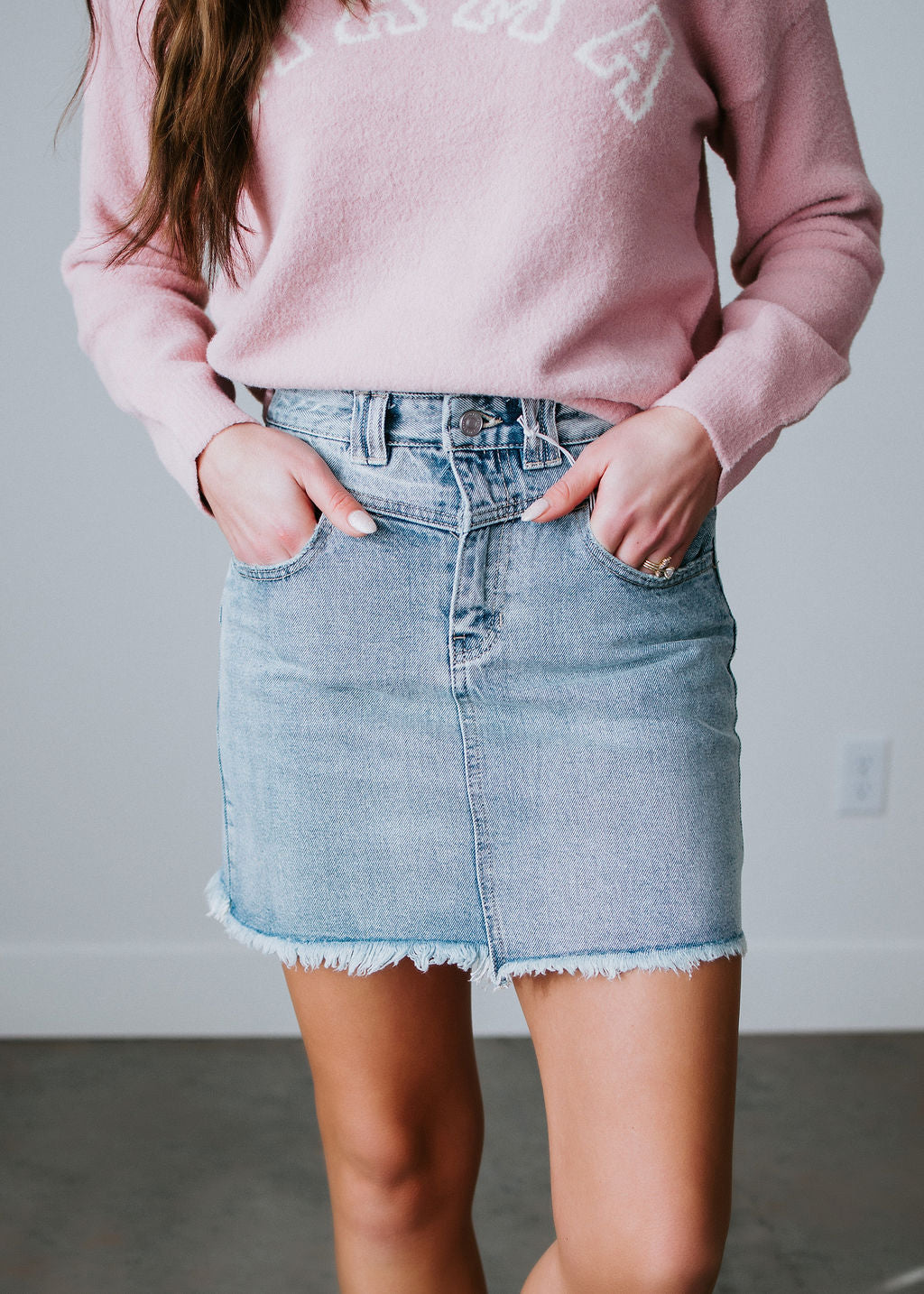 image of Maci Denim Skirt