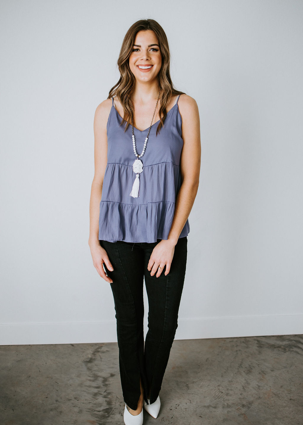 Cleo Tiered Tank Top