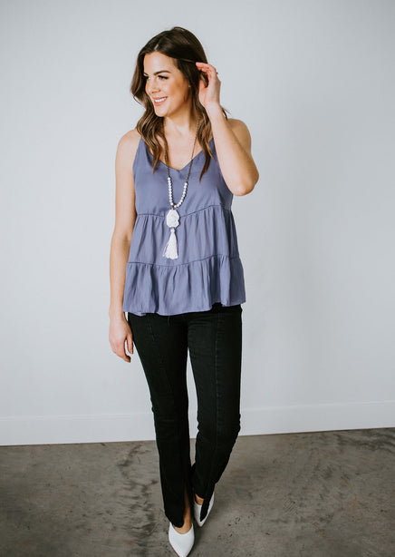 Cleo Tiered Tank Top