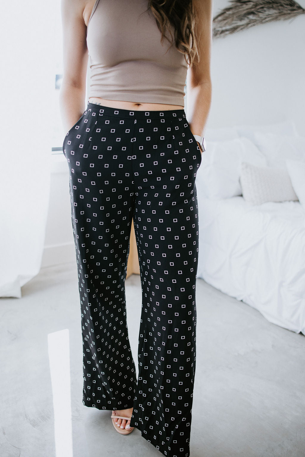 image of Squared Up Wide Leg Pant