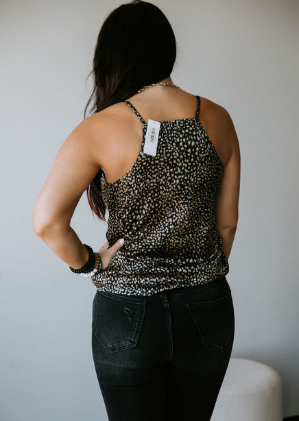 Forever Untamed Lace Up Cami Tank