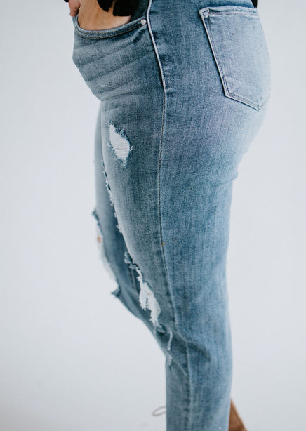 Optimaal Begraafplaats agenda Zander Distressed Skinny Jeans FINAL SALE – Lauriebelles