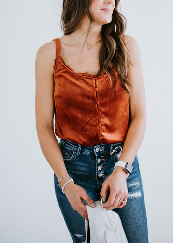 Vayda Velvet Knit Bodysuit