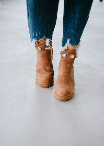 Follow Me Chelsea Ankle Bootie FINAL SALE