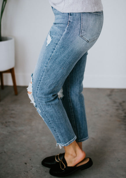 Zander Distressed Skinny Jeans FINAL SALE