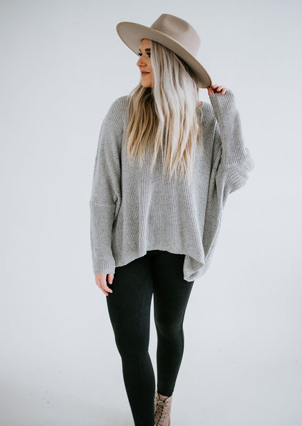 Stella Oversized V-Neck Sweater FINAL SALE