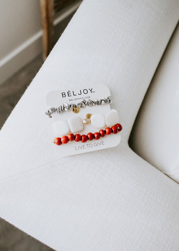 Custom LB Stackable Bracelets