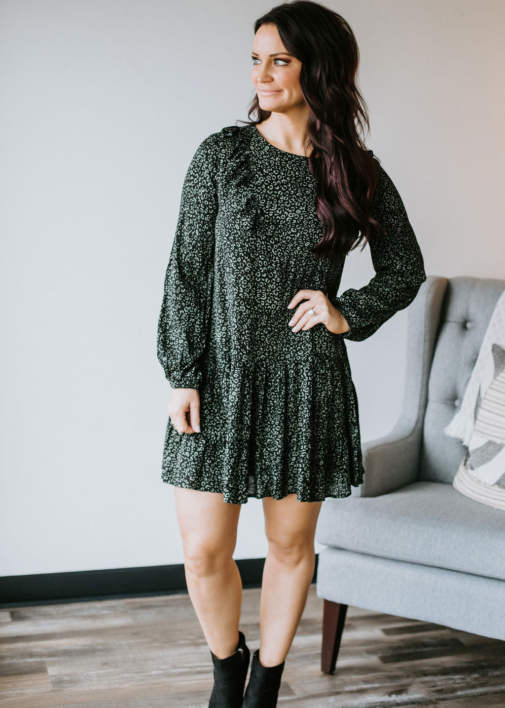 Just An Instinct Mini Dress FINAL SALE