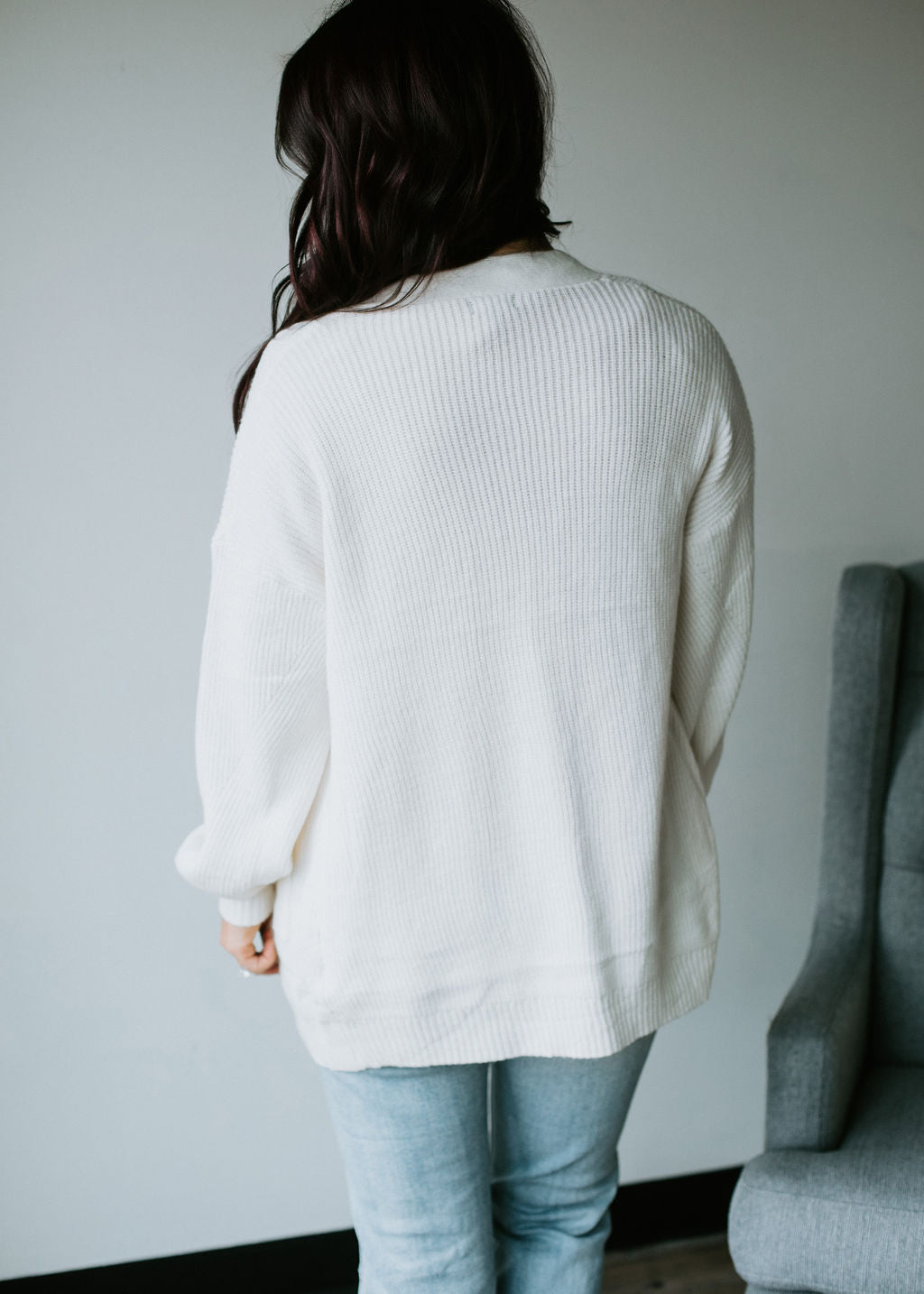 Lailyn Ribbed Knit Cardigan FINAL SALE