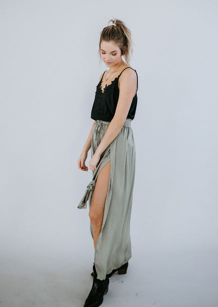 Go With The Flow Maxi Skirt