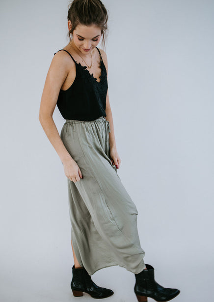 Go With The Flow Maxi Skirt