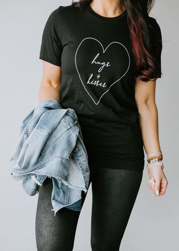 Hugs & Kisses Cotton Tee