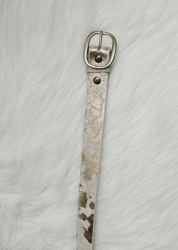 Rinaldi Cow Hair Leather Belt