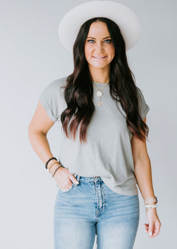 Hill Street Linen Blend Tee