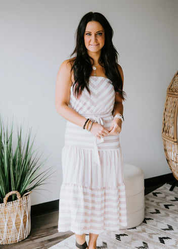 Popular Pick Tube Top Dress FINAL SALE